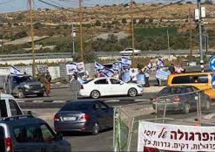 مظاهرة استفزازية للمستوطنين جنوب بيت لحم