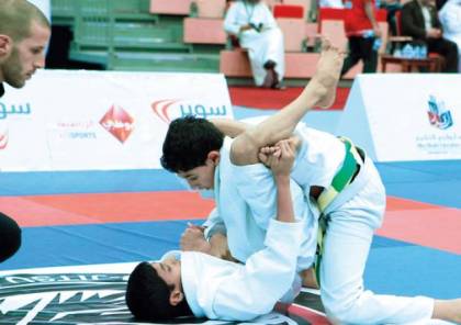 فلسطين تحصد ميداليتين ذهبية وفضية في رياضة الجوجيتسو