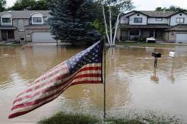 فيضانات هائلة تضرب الساحل الشرقي للولايات المتحدة الأميركية