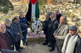 بدعم من الرئيس: دائرة شؤون اللاجئين بالمنظمة تنتهي من مشروع ترميم مقبرة مخيم الجليل بلبنان