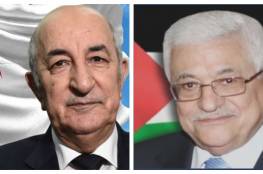 الرئيس عباس يعزي نظيره الجزائري بضحايا الحرائق