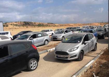 الاحتلال يسمح بإدخال 97 مركبة حديثة لغزة