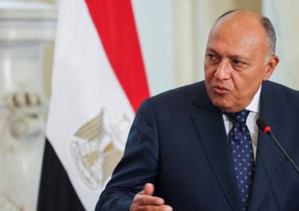 وزير الخارجية المصري يعلق على مقترح لوزير إسرائيلي بشأن تهجير الفلسطينيين