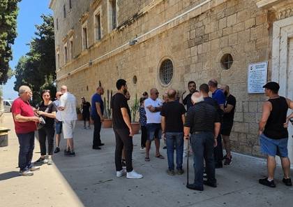 متطرفون يهود يحاولون اقتحام كنيسة ودير مار إلياس في حيفا