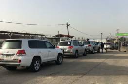 وصول وفد سفراء الإتحاد الأوروبي إلى قطاع غزة عبر معبر بيت حانون إيرز 