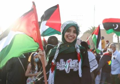 إسبانيا- مسيرة داعمة لفلسطين ومنددة بالموقف الأمريكي