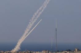 رشقة صاروخية من شمال القطاع باتجاه سديروت