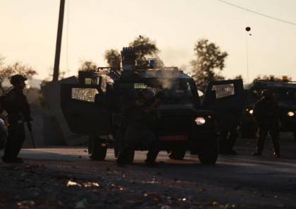إصابة بالرصاص الحي خلال مواجهات مع الاحتلال في كوبر