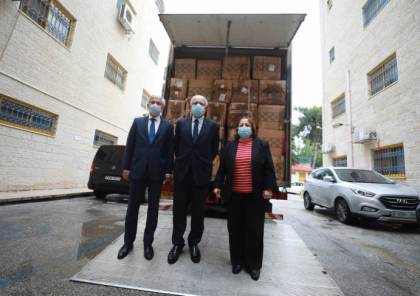 وزارة الصحة تتسلم شحنة مساعدات طبية من تركيا لمواجهة "كورونا"