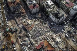 ارتفاع حصيلة الضحايا الفلسطينيين جراء الزلزال في تركيا وسوريا إلى 83