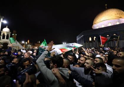 عشرات الإصابات جراء قمع قوات الاحتلال مشيعي جنازة الشهيد وليد الشريف في القدس (صور وفيديوهات)
