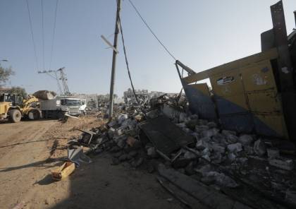 بلدية غزة تدين قصف الاحتلال لخط المياه الرئيس المغذي للمدينة