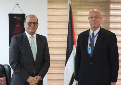 السفير دياب اللوح يستقبل نظيره التونسي في مصر