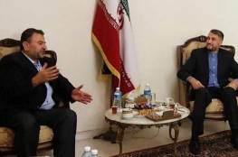 صور: وفد من حماس بقيادة العاروري يجتمع مع مسؤولين ايرانيين في بيروت