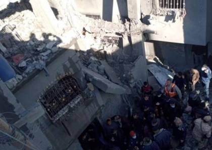 الدفاع المدني يعمم حصيلة أضرار انفجار بيت حانون شمال قطاع غزة