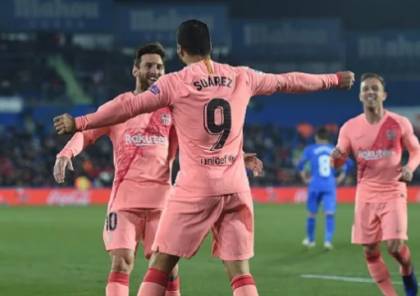 فيديو.. برشلونة يفتتح العام الجديد بفوز صعب ضد خيتافي