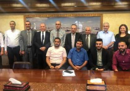 وفد من رؤساء مجالس وبلديات الداخل الفلسطيني يزور جامعة ‏النجاح لتعزيز التعاون المشترك