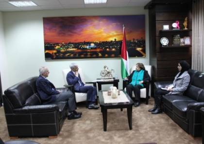 وزيرة الصحة تبحث مع السفير التركي تسريع عمل مشفى "الصداقة" بغزة