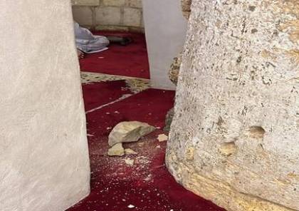 حماس تحمل الاحتلال مسؤولية سقوط حجارة من جدران مصلى قبة الصخرة