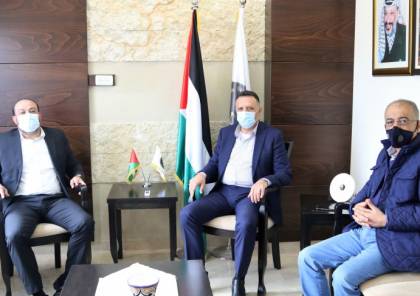 النائب العام يلتقي نقيب الصحفيين الفلسطينيين