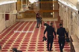 قوات الاحتلال تقتحم مصلى باب الرّحمة والمسجد القبلي 