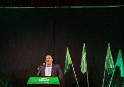 الاعلام العبري : منصور عباس تنازل عن فلسطينيته والمفتاح لدى بينيت