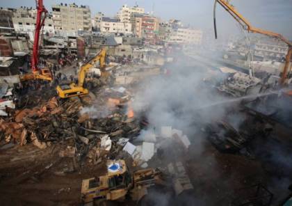 "المتابعة الحكومية" بغزة: 2000$ لكل عائلة شهيد من ضحايا حريق النصيرات