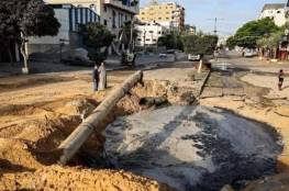 سلطة المياه: نعمل بشكل عاجل لمعالجة أضرار قطاع المياه بغزة جراء العدوان