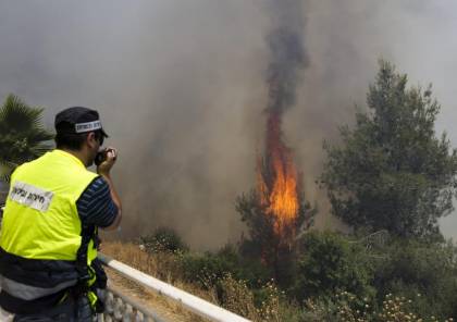 الإطفاء الإسرائيلي: لا يمر يوم دون حرائق “متعمدة” بمستوطنات الضفة