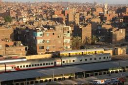 إصابة 22 شخصا إثر حادث قطار في المنصورة بمصر .. فيديو