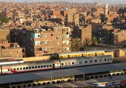 إصابة 22 شخصا إثر حادث قطار في المنصورة بمصر .. فيديو