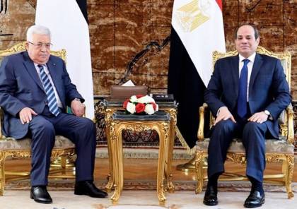 الرئيس عباس يتوجه إلى القاهرة للقاء السيسي