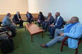 نيويورك: غنيم ووزير المياه الجنوب أفريقي يبحثان تعزيز التعاون المشترك