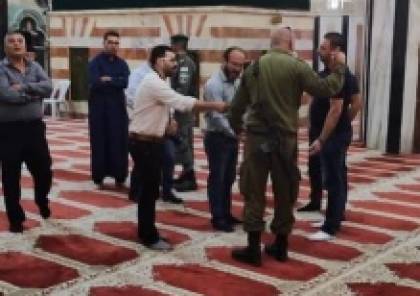 الأوقاف: قوات الاحتلال تقتحم وتغلق المسجد الابراهيمي الشريف