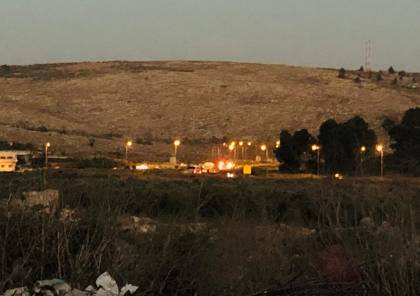 بالفيديو: إصابة جندي إسرائيلي في عملية إطلاق نار قرب نابلس