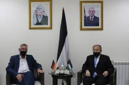 العسيلي والسفير الألماني يبحثان سبل تحسين الاقتصاد الفلسطيني