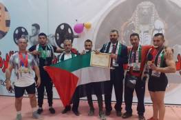 فلسطين تحصد ميداليات ملونة بالبطولة العربية للقوة البدنية