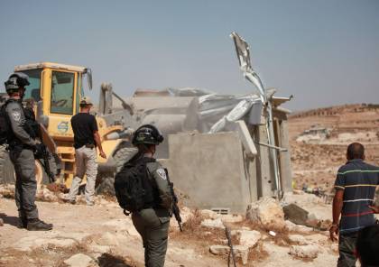 الاحتلال يهدم ثلاثة منازل في مسافر يطا جنوب الخليل