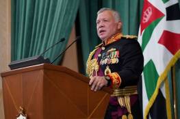 ملك الأردن يؤكد أهمية تحريك عملية السلام بين الفلسطينيين و"إسرائيل"