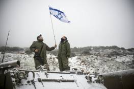الجيش الإسرائيلي ينهي استعداده للعاصفة الثلجية