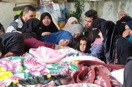 شاهد الصور : تشييع حاشد وحزين لضحايا "النصيرات" بغزة