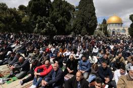 القدس: 120 ألف مصلّ أدّوا صلاة الجمعة الثانية من رمضان في المسجد الأقصى