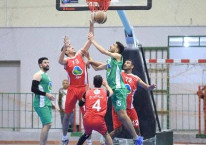 خدمات البريج بطلا لدوري السلة في غزة