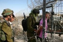 جيش الاحتلال يعلن اعتقال شاب على على حدود غزة