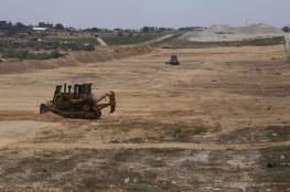 صور: داخلية غزة تقيم منطقة عسكرية عازلة بعمق 100 على الحدود مع مصر 