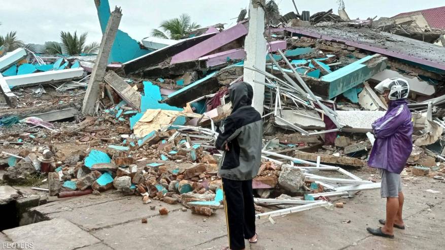 إندونيسيا تقع ضمن الحزام الناري المعرض للزلازل بكثرة