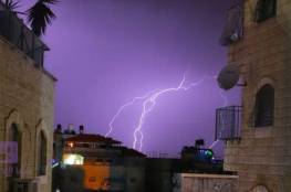 طقس فلسطين: زخات متفرقة من الأمطار فوق معظم المناطق
