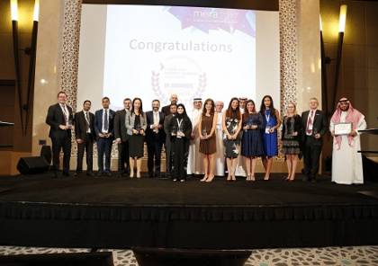 بنك فلسطين يفوز بجائزة "الشركة الرائدة في مجال العلاقات مع المستثمرين - المشرق