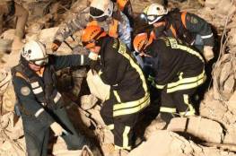 فريق فلسطين ينتشل 6 جثث من تحت أنقاض الزلزال بتركيا وسوريا