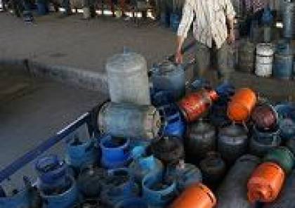 غزة: تحديد سعر اسطوانة الغاز بـ 52 شيقلاً